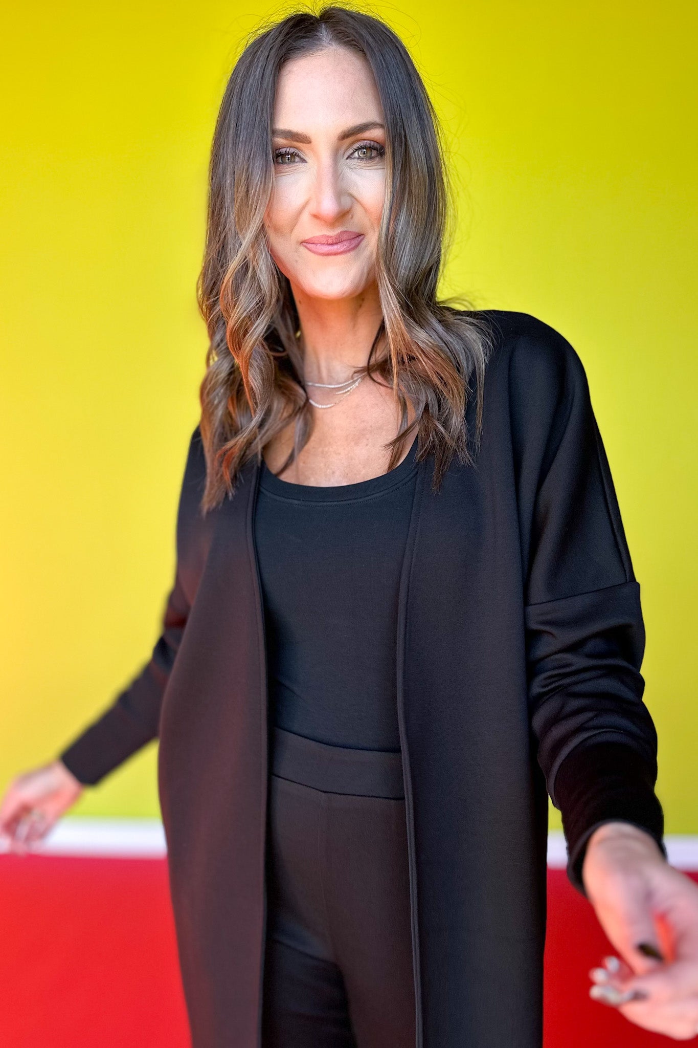 SSYS Eva Air Cardigan In Black *FINAL SALE*