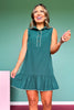SSYS Sleeveless Phoebe Dress in Hunter