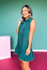 SSYS Sleeveless Phoebe Dress in Hunter