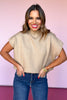 Taupe Ribbed Knit Short Dolman Sleeve Top, must have top, must have style, fall style, fall fashion, elevated style, elevated style, mom style, shop style your senses by mallory fitzsimmons, ssys by mallory fitzsimmons