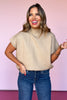 Taupe Ribbed Knit Short Dolman Sleeve Top, must have top, must have style, fall style, fall fashion, elevated style, elevated style, mom style, shop style your senses by mallory fitzsimmons, ssys by mallory fitzsimmons