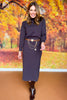 SSYS Leighton Sweater Midi Skirt Set In Chocolate
