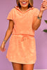 SSYS Terry Skirt In Coral