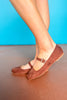 Brown Suede Ballet Flats