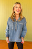 Denim button down top, denim fall top, perfect fall top, perfect denim top, must have top, must have fall top, boyfriend style top, layering fall top, chic basics, elevated looks, SSYS by mallory fitzsimmmons 