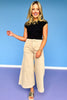 Ash Mocha High Rise Cropped Wide Leg Jeans *FINAL SALE*