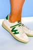 Vintage Havana Green Stripe Strap Sneakers