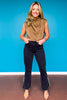 Vervet Black High Rise Pearl Embellished Bootcut Jeans *FINAL SALE*