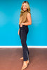 Vervet Black High Rise Pearl Embellished Bootcut Jeans *FINAL SALE*