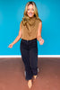 Vervet Black High Rise Pearl Embellished Bootcut Jeans *FINAL SALE*