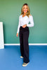 SSYS Scuba Wide Leg Pants In Black