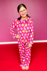SSYS Kids Millie Long Sleeve Hearts Pajamas Set