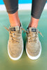 Vintage Havana Olive Suede Sneakers