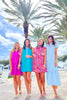 SSYS Bree Colorblock Dress In Teal and Turquoise