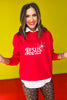 SSYS Jesus Is The Reason Sweatshirt In Red