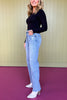 Mica Stretch Super High Rise Wide Leg Jeans