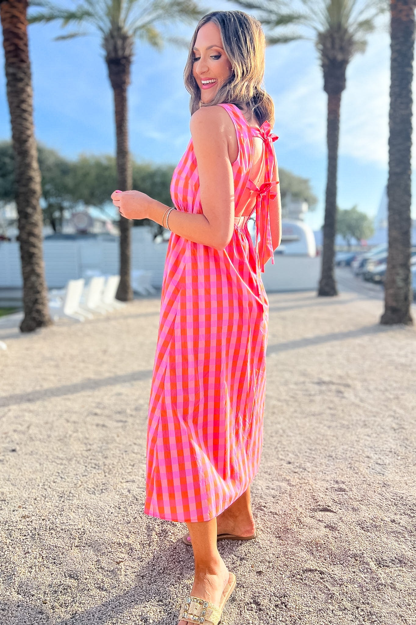 SSYS Jessie Gingham Maxi Dress SSYS Jessie Gingham Maxi Dress