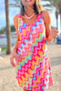 SSYS Lulu Multicolor Wavy Shift Dress