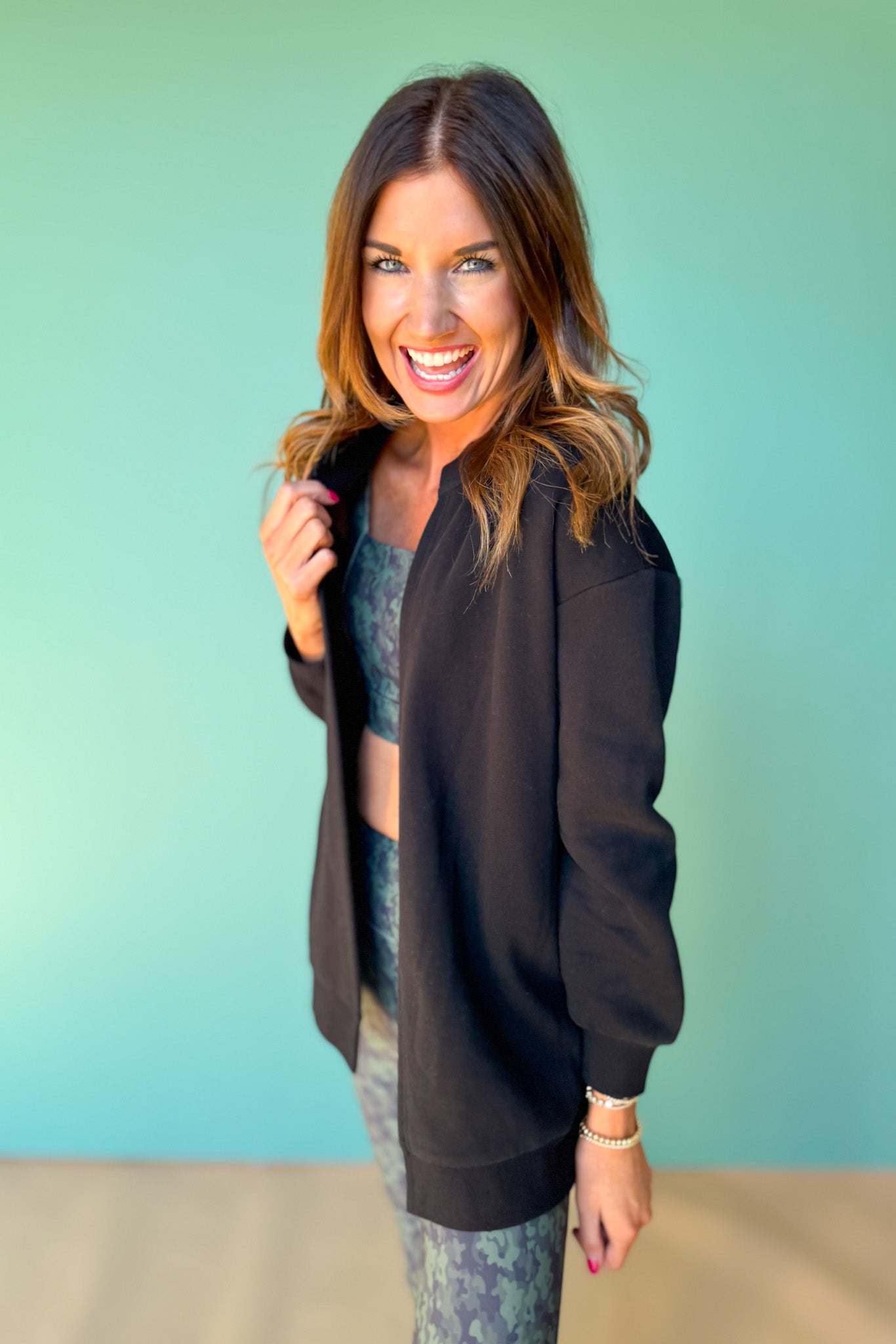 *ETA 8 WEEKS* SSYS Signature Split Sweatshirt In Black