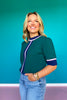 SSYS Laurel Short Sleeve Sweater In Green