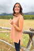 SSYS Lynn Sleeveless Mock Neck Sweater In Taupe