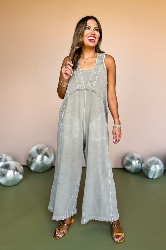  Stone Mineral Washed Soft Terry Knit Jumpsuit, must have jumpsuit, must have style, fall style, fall fashion, elevated style, elevated jumpsuit, mom style, shop style your senses by mallory fitzsimmons, ssys by mallory fitzsimmons