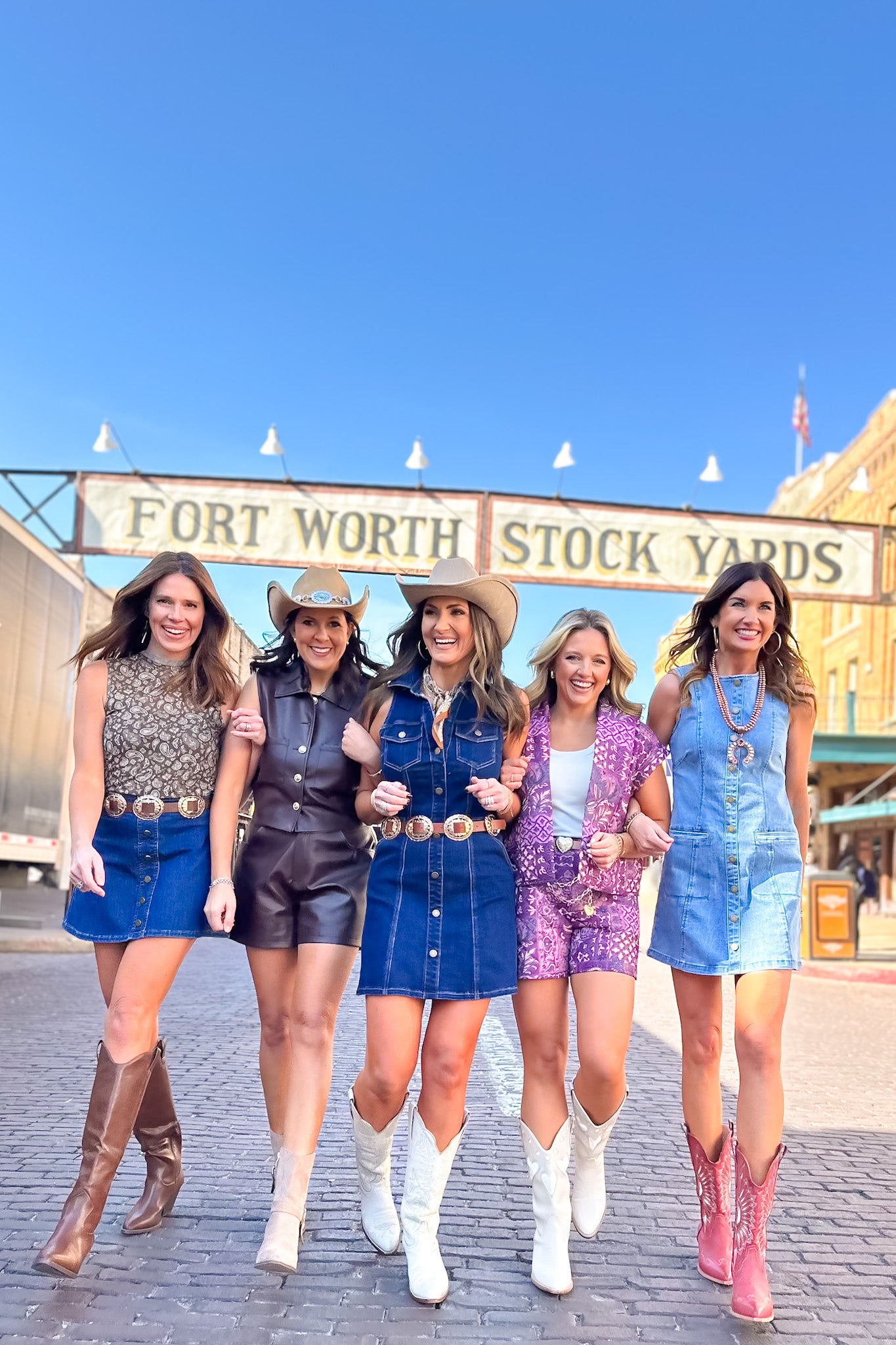 SSYS Penny Stretchy Light Denim Sleeveless Dress