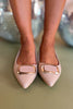  Beige Buckle Ballet Flats, shoes, flats, must have flats, elevated shoes, ssys by mallory fitzsimmons