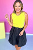 Black Cargo Bubble Hem Skirt *FINAL SALE*