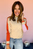  Taupe Colorblock Funnel Neck Sweater, must have sweater, must have style, fall style, fall fashion, elevated style, elevated sweater, mom style, shop style your senses by mallory fitzsimmons, ssys by mallory fitzsimmons