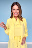 SSYS Evelyn Scuba Crew Neck Zip Jacket In Butter Yellow