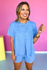 Blue Short Sleeve Tee Short Pants Set *FINAL SALE*