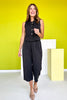 SSYS Jules Barrel Crop Trousers In Black