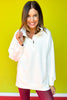 SSYS Ainsley Air Pullover In Ivory *FINAL SALE*