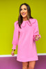 SSYS Pippa Long Sleeve Dress In Pink