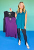 SSYS V Neck Sleeveless Air Tent Top In Black