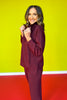 SSYS Ainsley Air Pullover In Maroon *FINAL SALE*