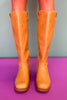 Tan Tall Riding Boots