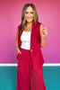 SSYS Jules Vest In Maroon