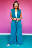 SSYS Jules Vest In Teal