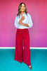 SSYS Jules Trouser Pants In Maroon