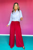 SSYS Jules Trouser Pants In Maroon