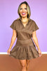 SSYS Elliot Laser Cut Skort In Chocolate *FINAL SALE*