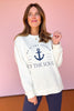 SSYS Anchor Scripture Sweatshirt In Ivory