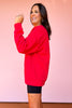 SSYS Heart Scripture Sweatshirt In Red *FINAL SALE*