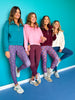 SSYS Ainsley Cropped Air Pullover In Teal
