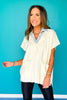 SSYS Hooded Genni Top In Ivory