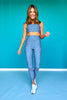 SSYS Cornflower Floral High Waist Seamless Butter Leggings