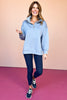 SSYS Ainsley Air Pullover In Light Blue