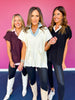 SSYS Hooded Genni Top In Deep Maroon